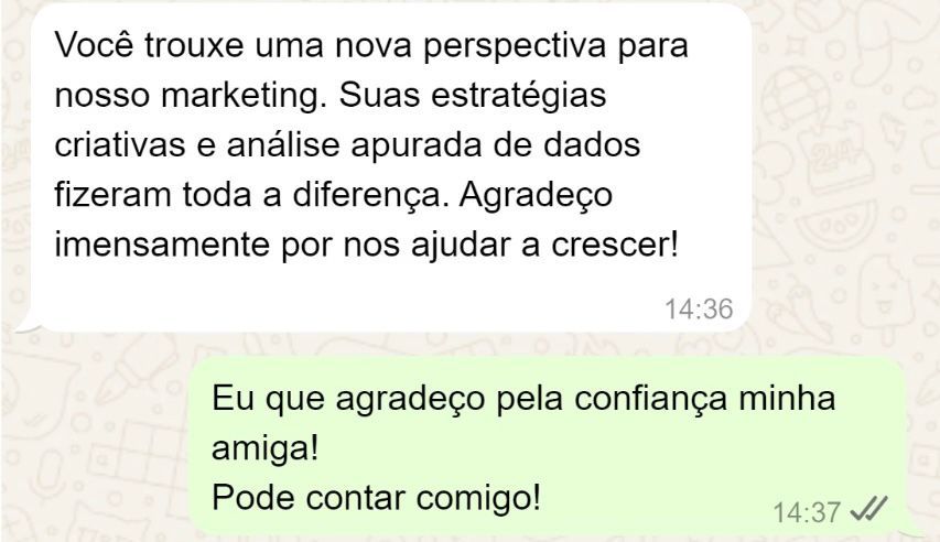 Print de depoimento de cliente 09